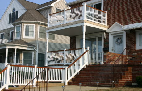 Phoenix Railings Mahogany and PVC
