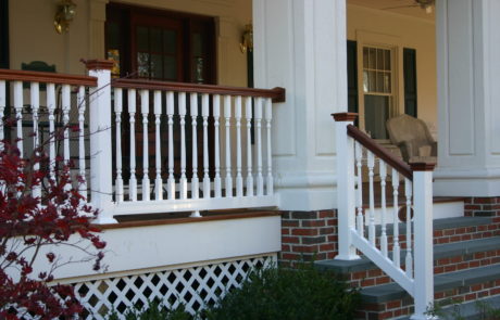 Phoenix Railings Mahogany and PVC