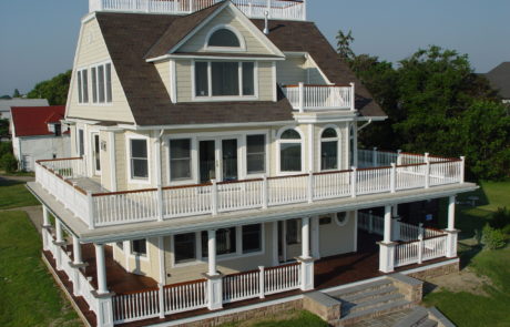 Phoenix Railings Mahogany and PVC