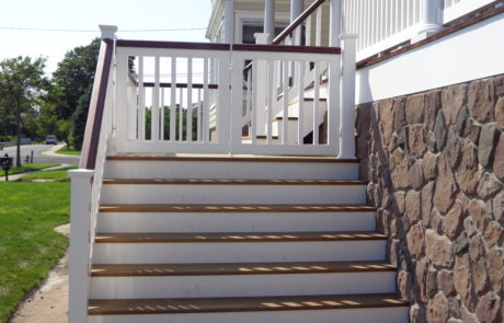 Phoenix Railings Mahogany and PVC