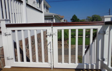 Phoenix Railings Mahogany and PVC
