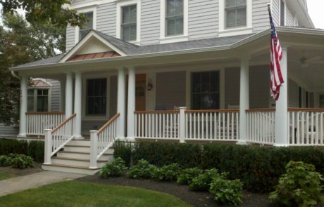 Phoenix Railings Mahogany and PVC