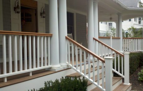 Phoenix Railings Mahogany and PVC