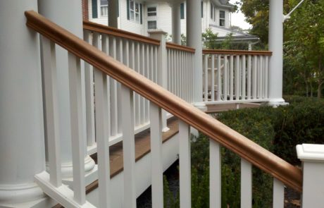 Phoenix Railings Mahogany and PVC