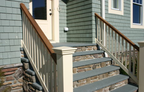 Phoenix Railings Mahogany and PVC