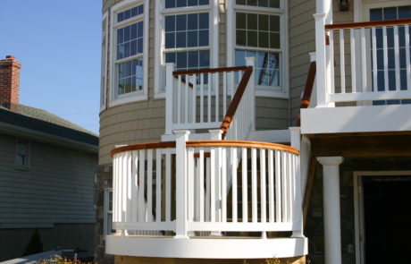 Phoenix Railings Mahogany and PVC