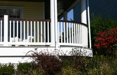Phoenix Railings Mahogany and PVC
