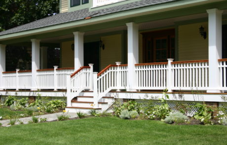 Phoenix Railings Mahogany and PVC