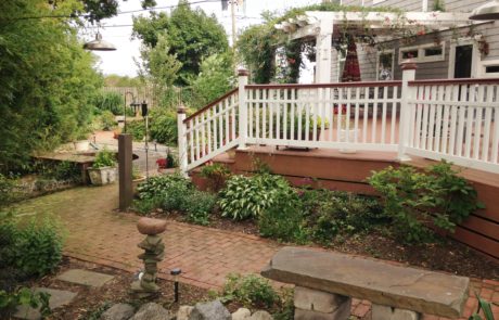 Phoenix Railings Mahogany and PVC