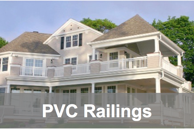 Pvc Track Rail PVC Railings to Attract Attention, Engineered to Last A Lifetime