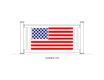 Phoenix Manufacturing Specialty Panels - American Flag