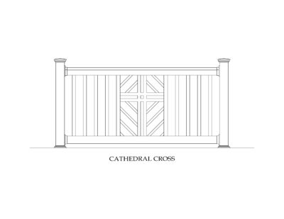 CATHEDRAL CROSS Phoenix Manufacturing Specialty Panels - Cathedral Cross