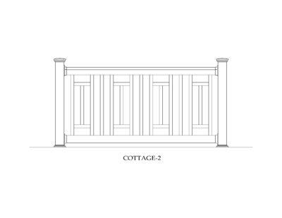 COTTAGE-2 Phoenix Manufacturing Specialty Railing Designs - Cottage 2