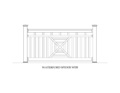 WATERFORD SPIDER WEB Phoenix Manufacturing Specialty Panels - Waterford Spider Web